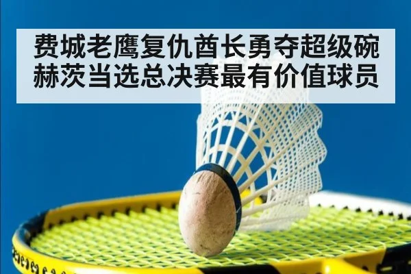 费城老鹰复仇酋长勇夺超级碗 赫茨当选总决赛最有价值球员